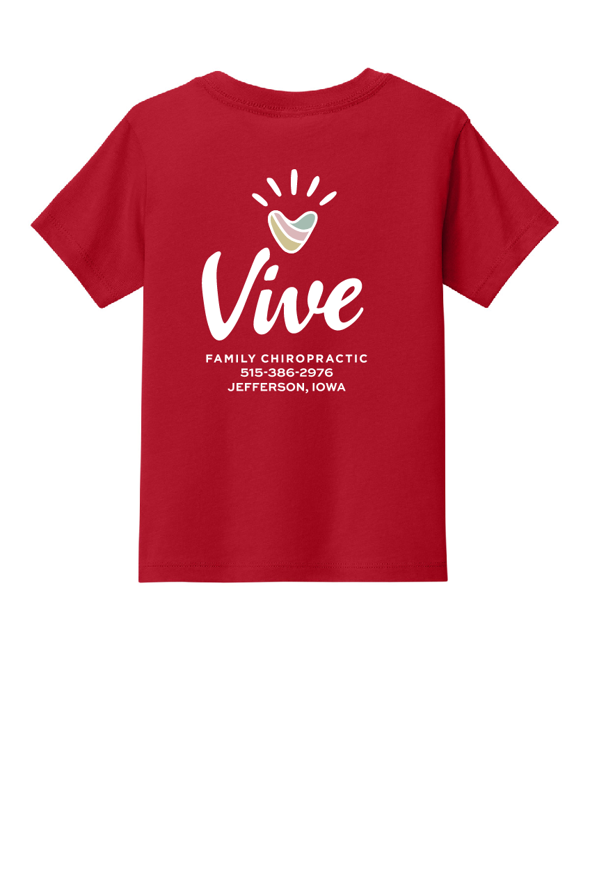 Vive - Toddler Bella Canvas SS Tee - Family Chiro - BC3001T