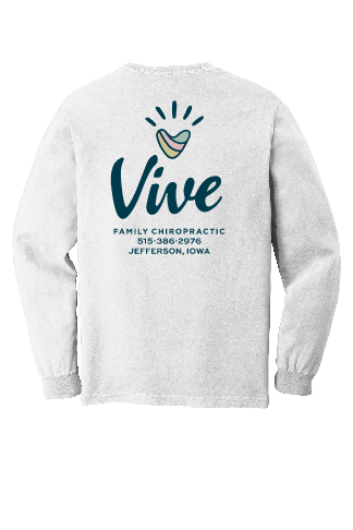 Adult Comfort Colors LS Tee - Love Chiro