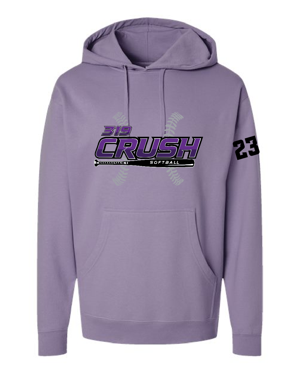 319 Crush Hoodie Plum