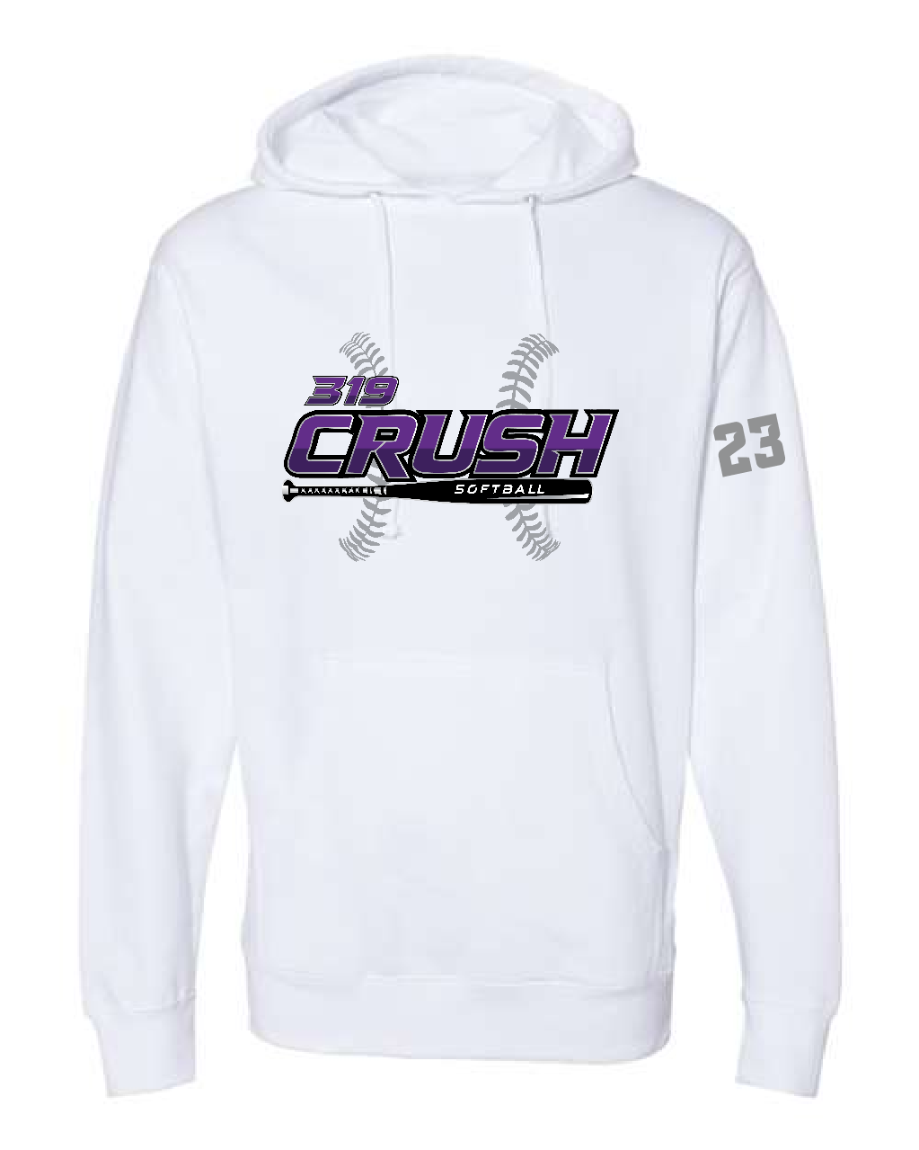 319 Crush Hoodie White