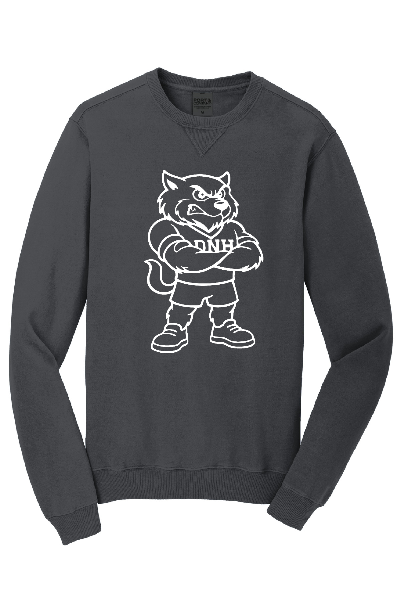 Crew Sweatshirt - Wolverine White Logo - 098