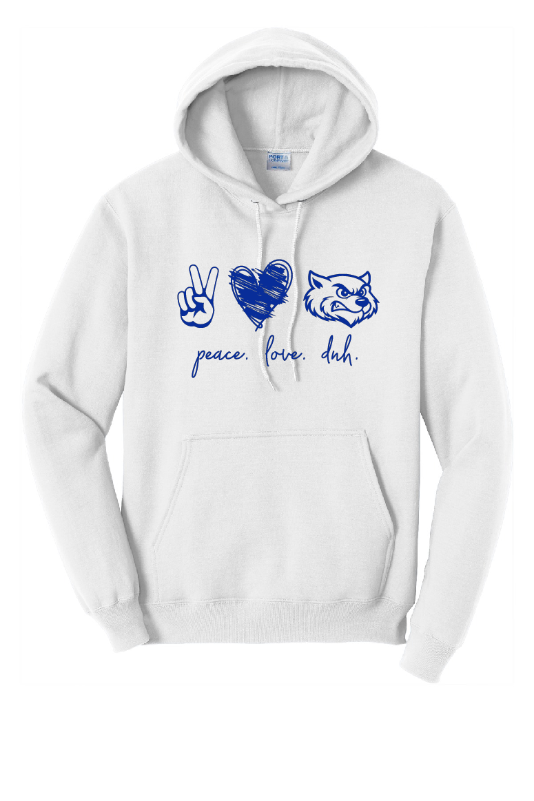 DNH Booster Club - Youth Hoodie - Peace - PC78YH