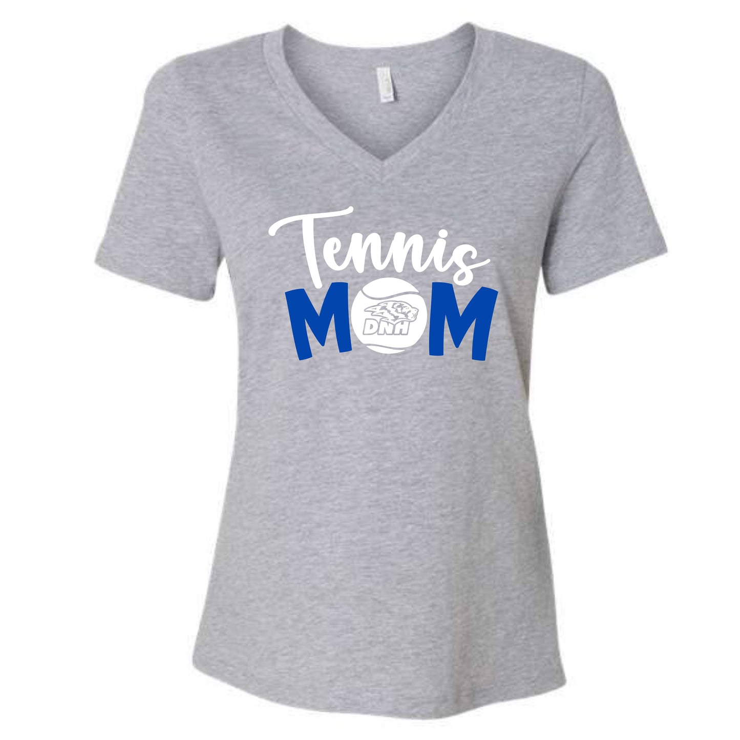 DNH Tennis Mom VNeck T-Shirt