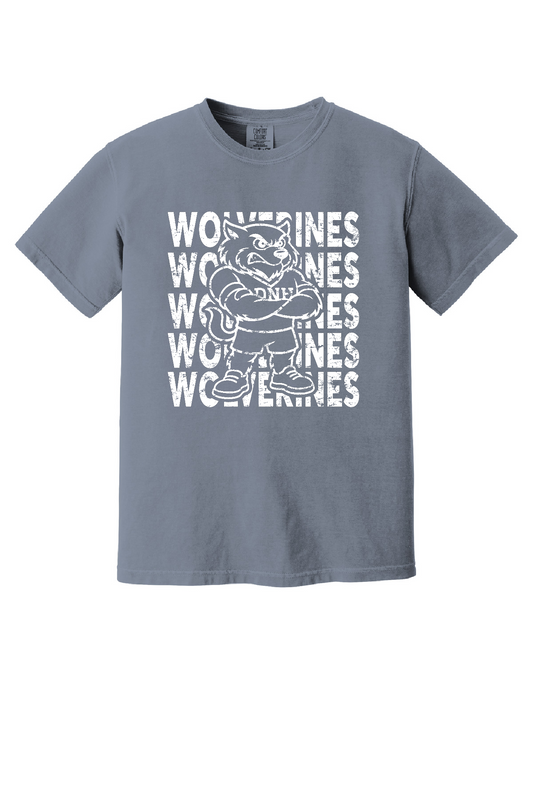 Tee - Wolverine + Script White Logo - 1717