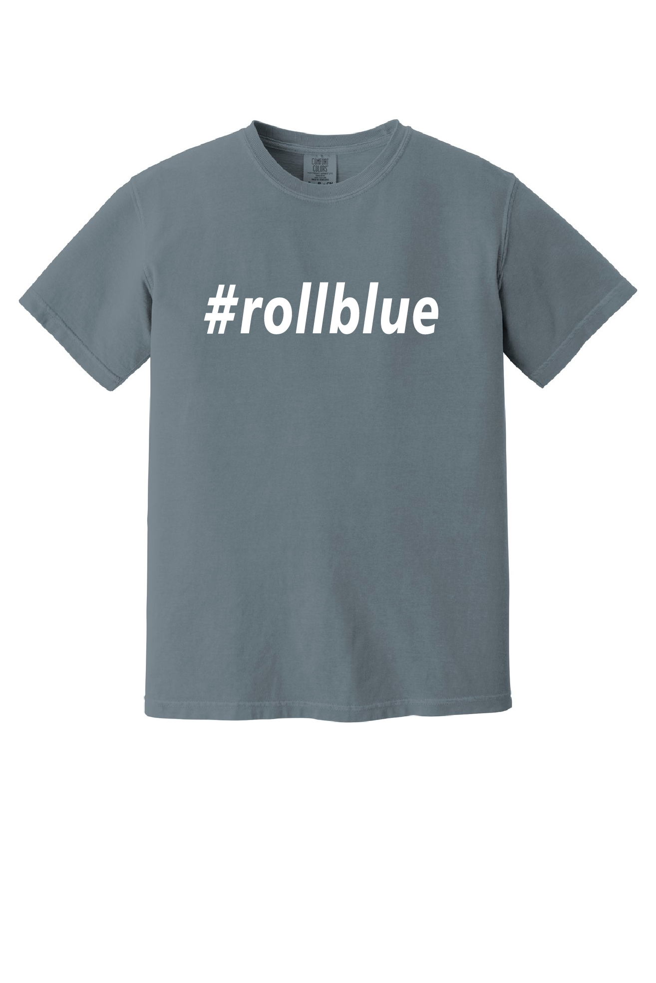 Tee - #Roll Blue White Logo - 1717