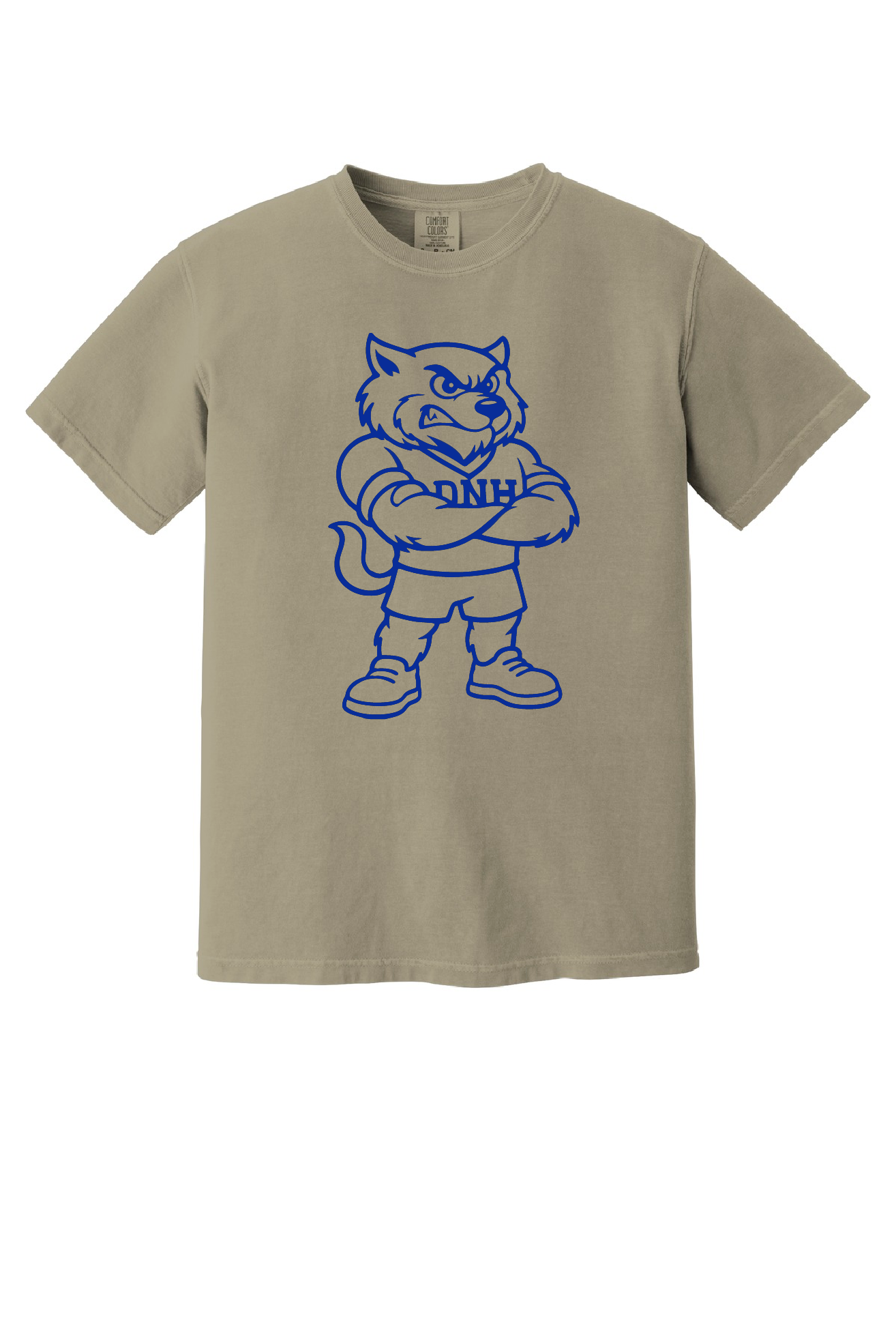Tee - Wolverine Blue Logo - 1717