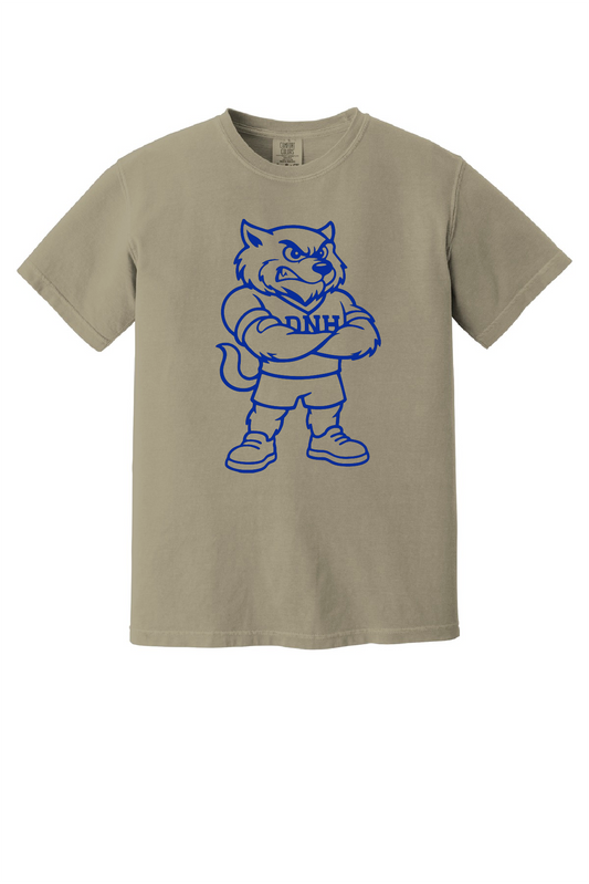 Tee - Wolverine Blue Logo - 1717