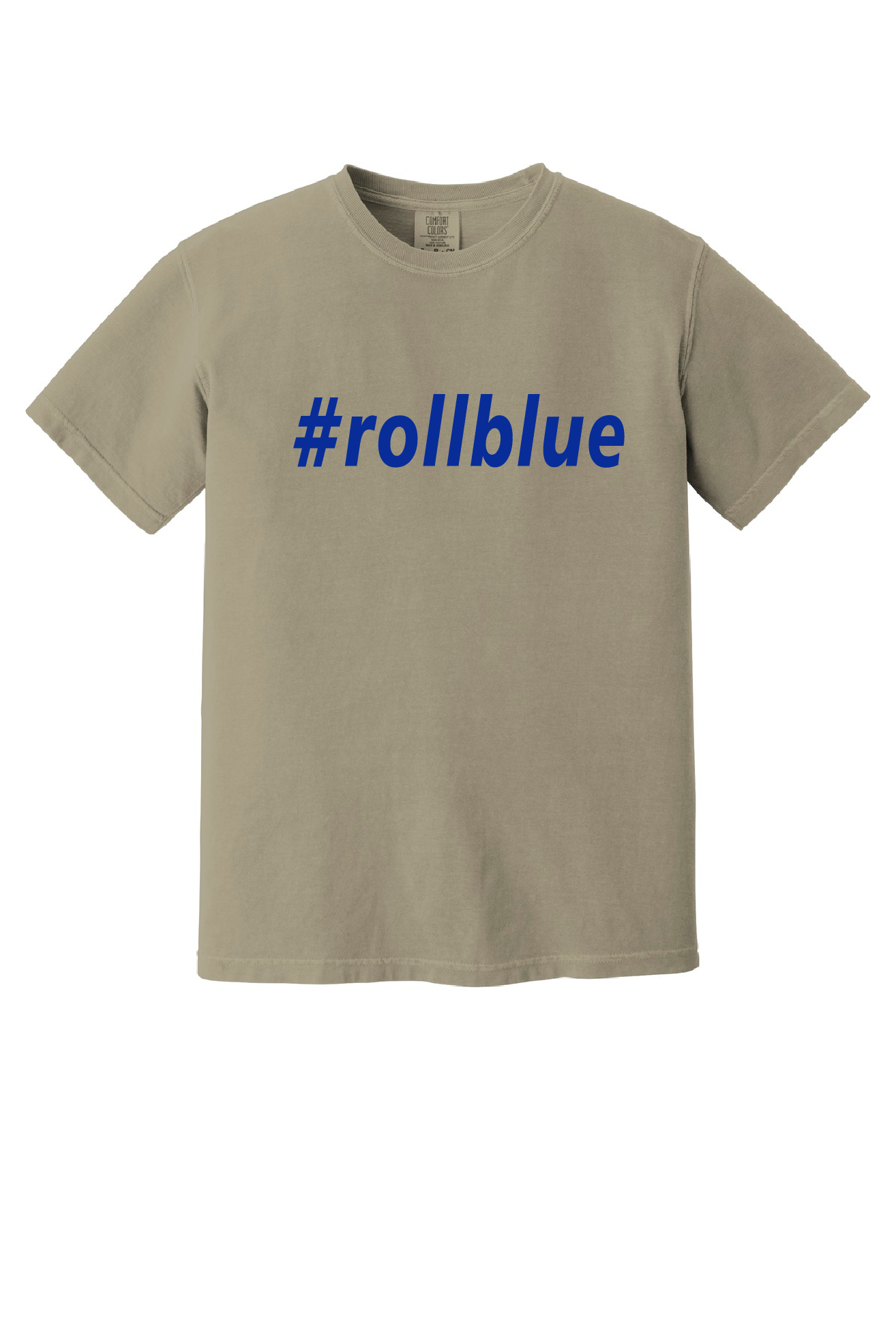 Tee - #Roll Blue Blue Logo - 1717