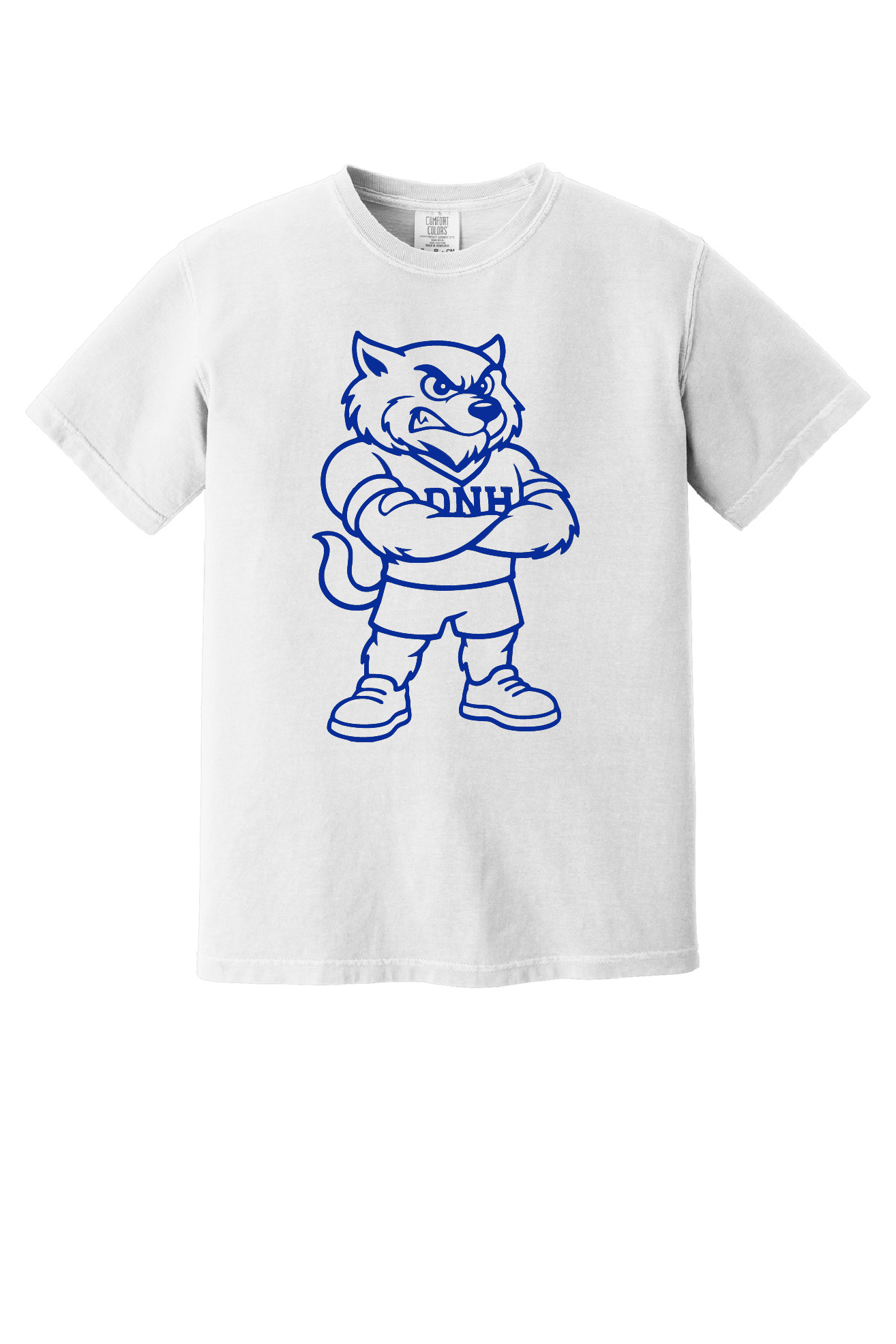 Tee - Wolverine Blue Logo - 1717