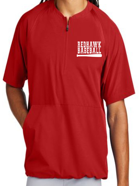Baseball 1/2 Zip Cage Jacket  NT - Adult