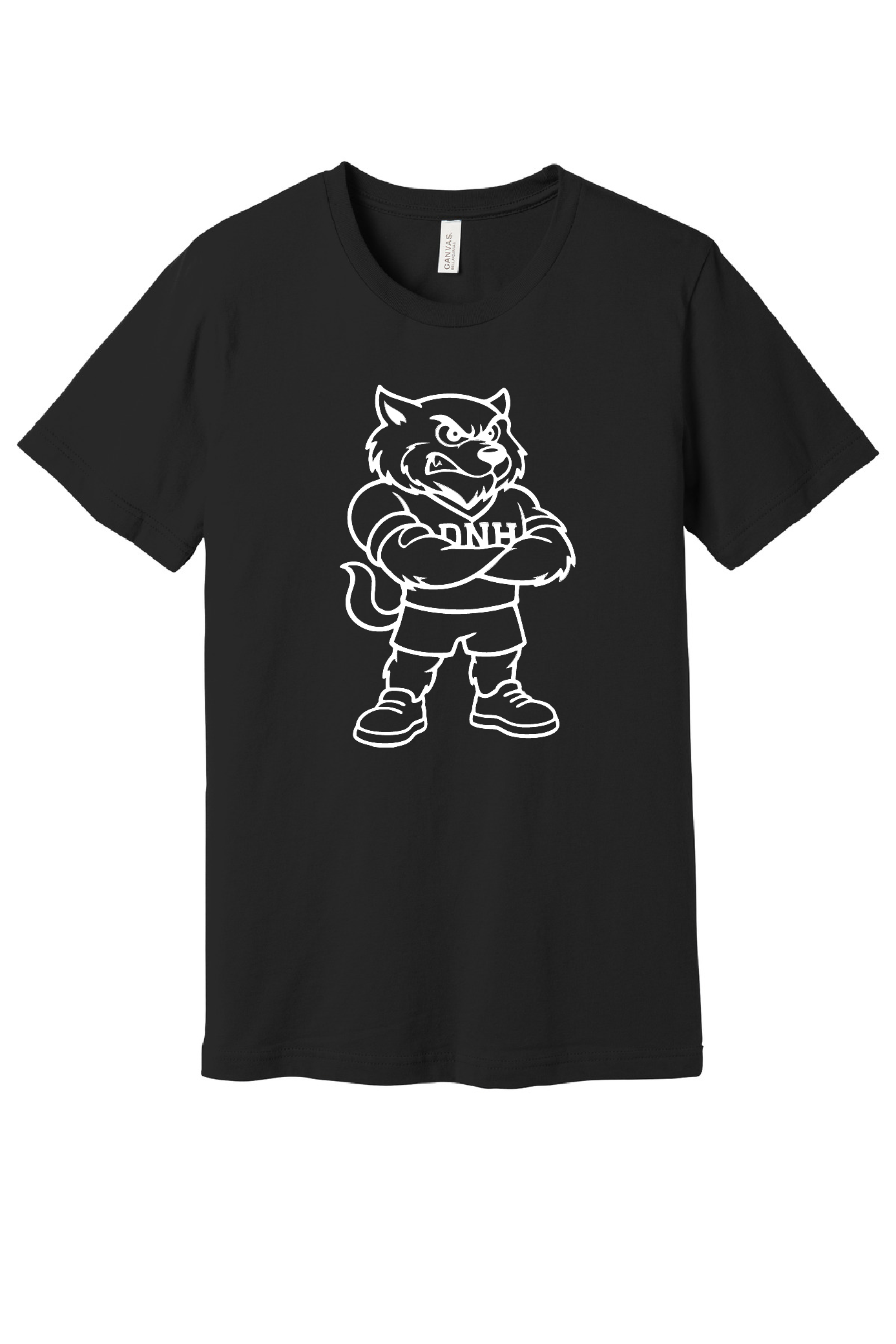 Tee - Wolverine White Logo - 3001
