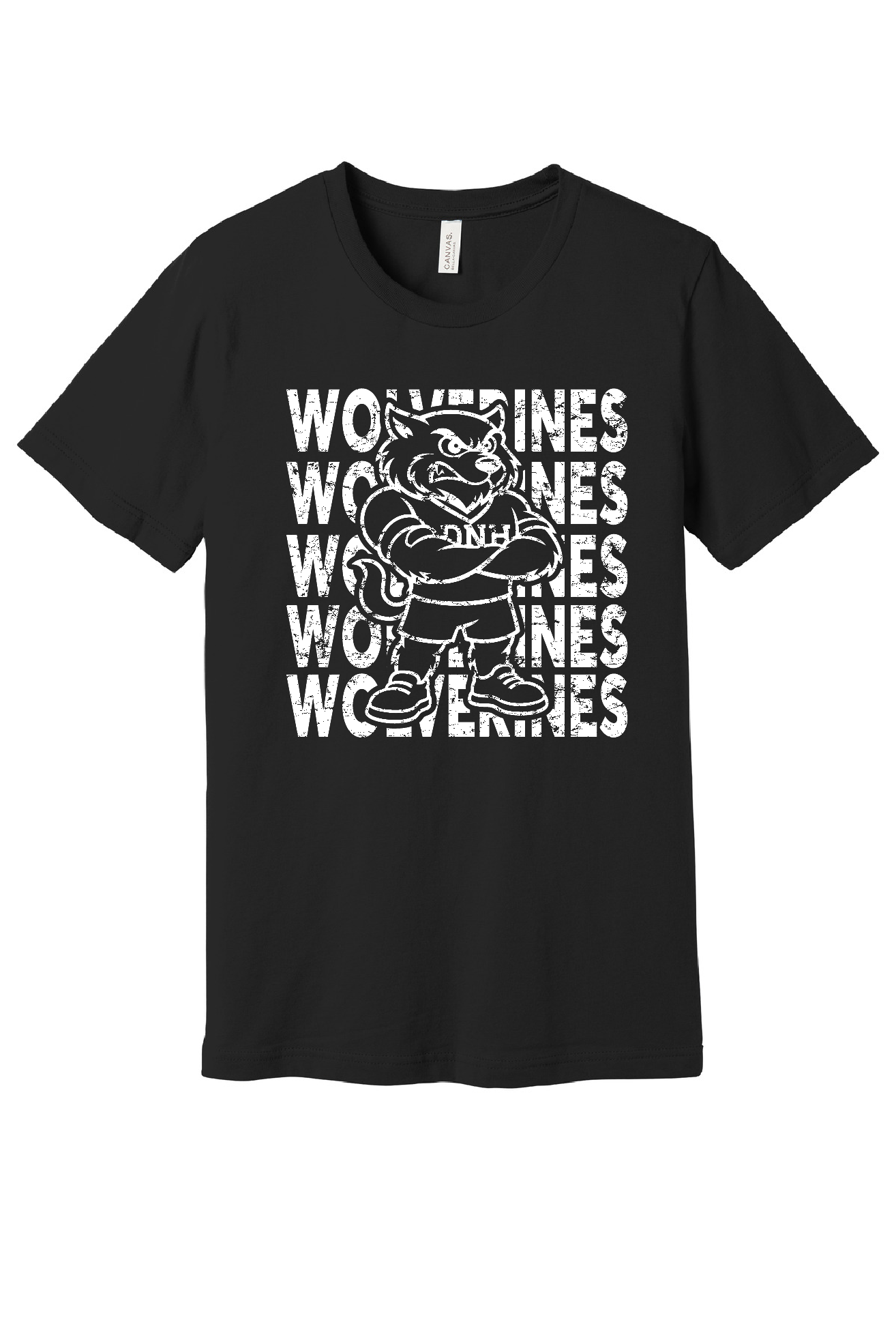Tee - Wolverine + Script White Logo - 3001