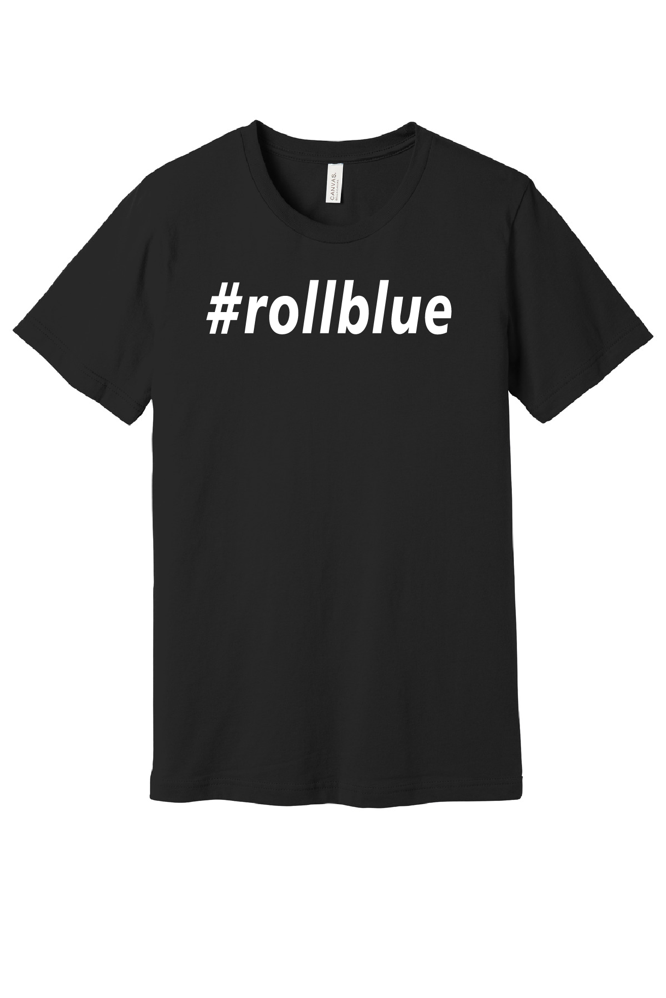 Tee Youth - #Roll Blue White Logo - 3001y