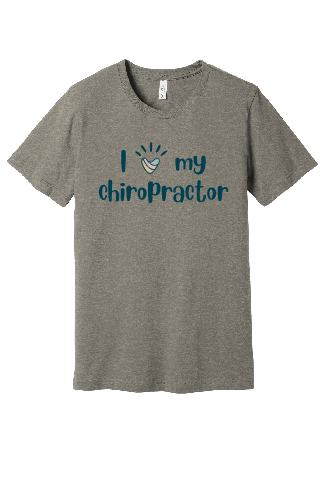 Adult Bella Canvas Heather SS Tee - Love Chiro