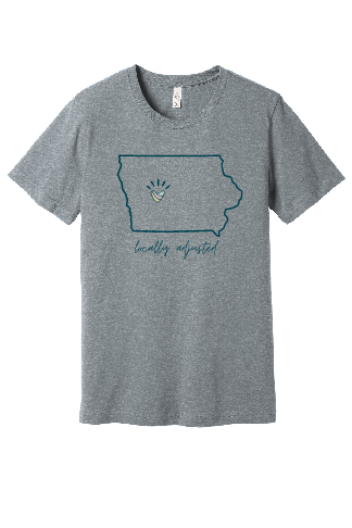 Adult Bella Canvas Heather SS Tee - Locally Adjusted