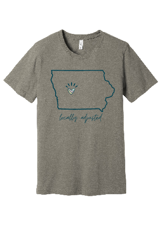 Adult Bella Canvas Heather SS Tee - Locally Adjusted
