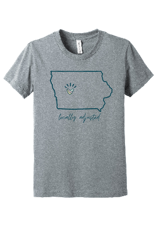 Youth Bella Canvas Heather SS Tee - Locally Adjusted