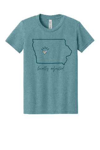 Youth Bella Canvas Heather SS Tee - Locally Adjusted