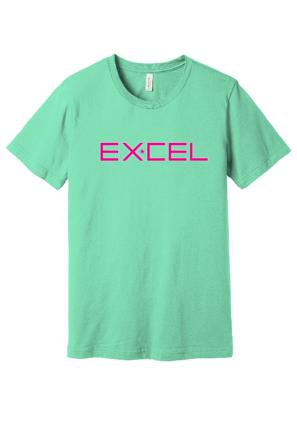 Excel - Youth Tee - Excel Pink - BC3001y