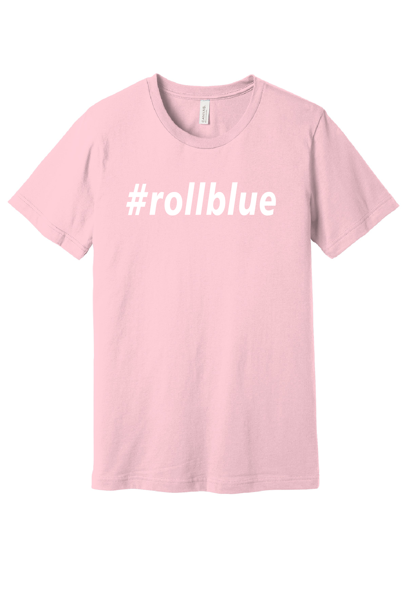 Tee Youth - #Roll Blue White Logo - 3001y