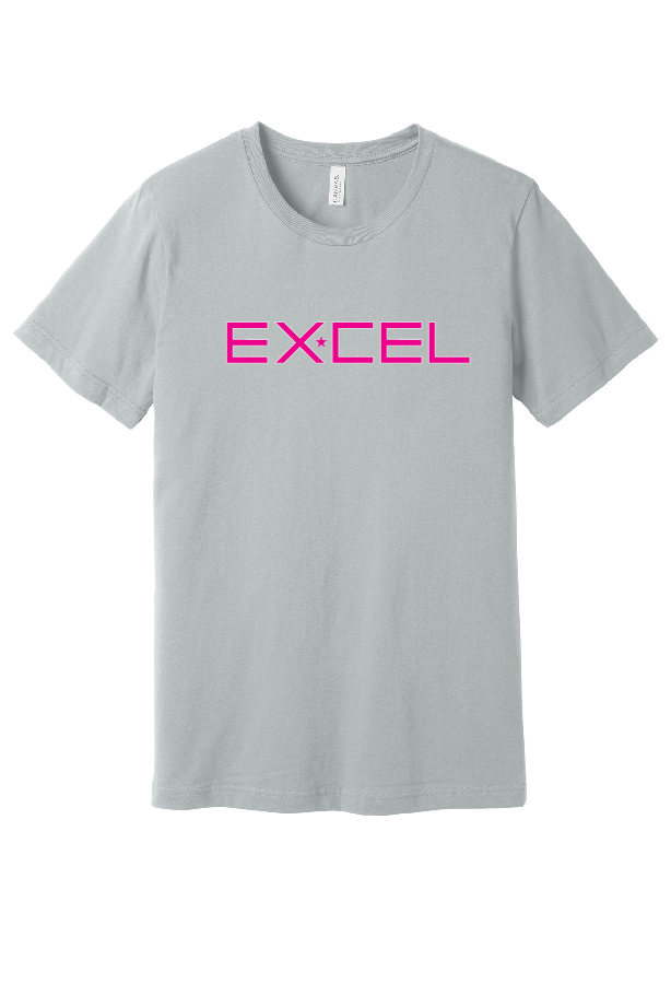 Excel - Youth Tee - Excel Pink - BC3001y