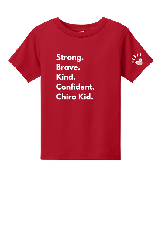Vive - Toddler Bella Canvas SS Tee -  Strong Brave - BC3001T