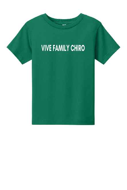 Vive - Toddler Bella Canvas SS Tee -  Family Chiro - BC3001T