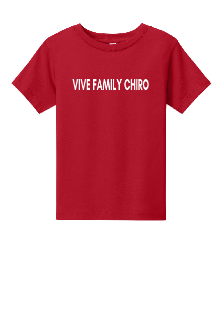Vive - Toddler Bella Canvas SS Tee -  Family Chiro - BC3001T