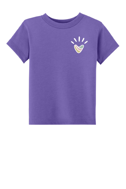 Vive - Toddler Bella Canvas SS Tee -  Heart - BC3001T