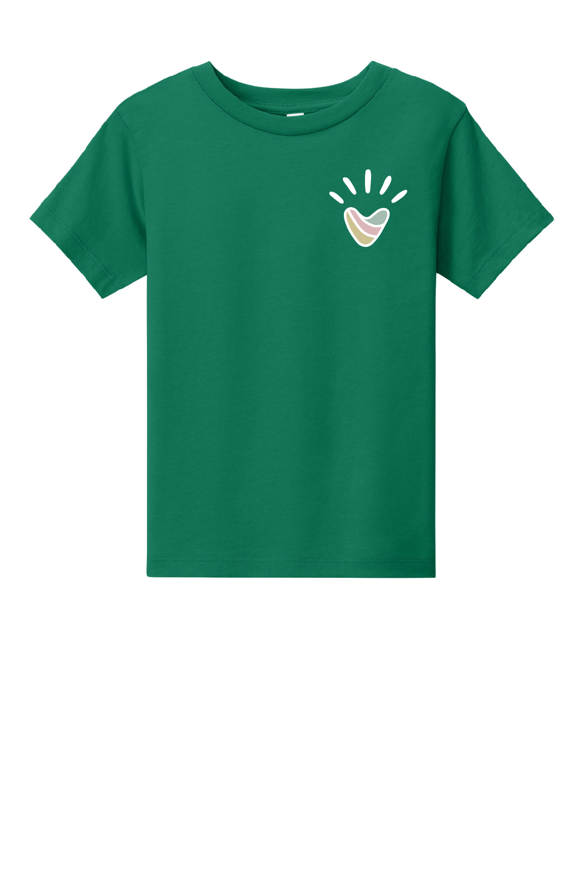 Vive - Toddler Bella Canvas SS Tee -  Heart - BC3001T