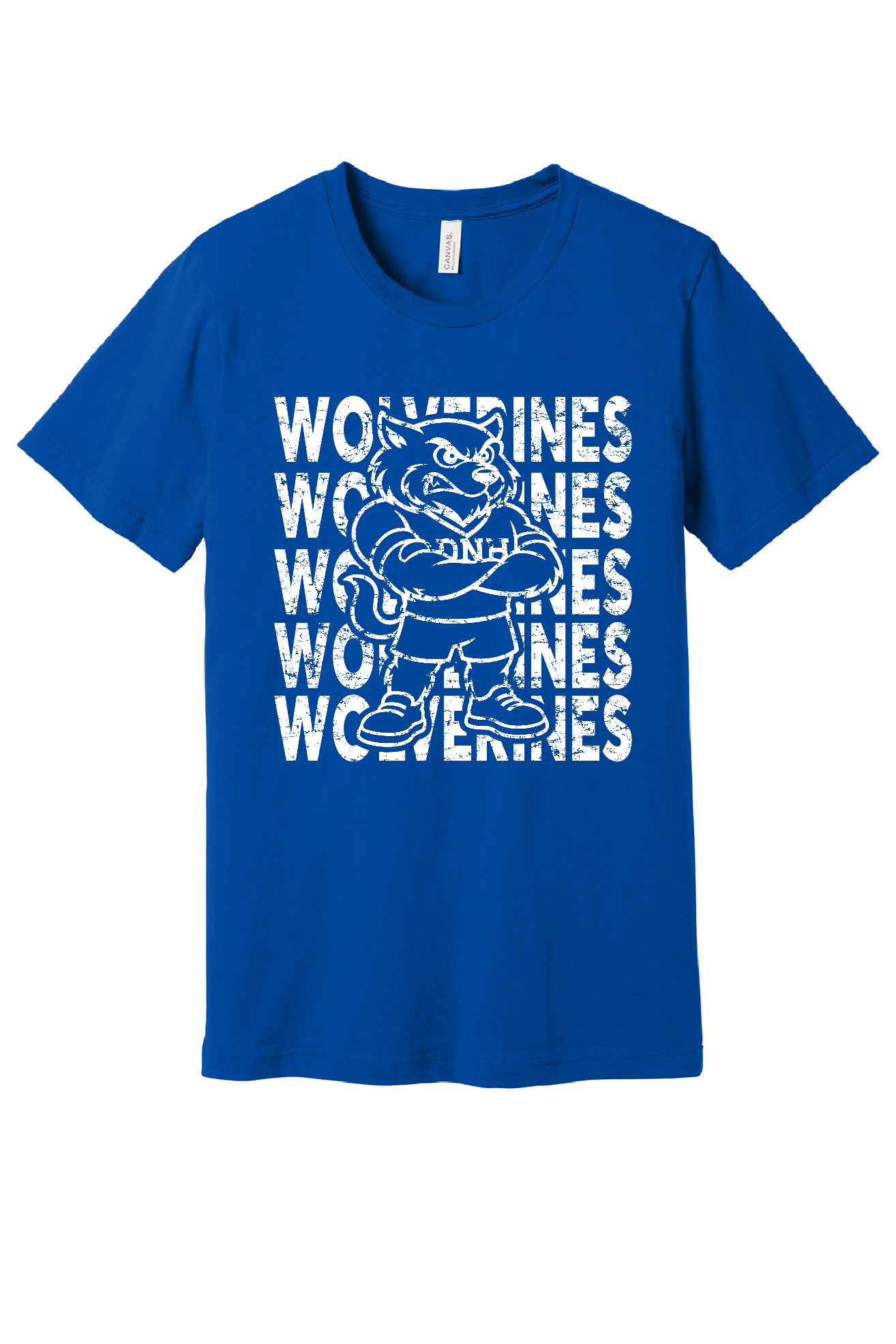Tee Youth - Wolverine + Script White Logo - 3001y