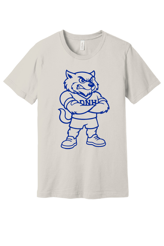Tee - Wolverine Blue Logo - 3001