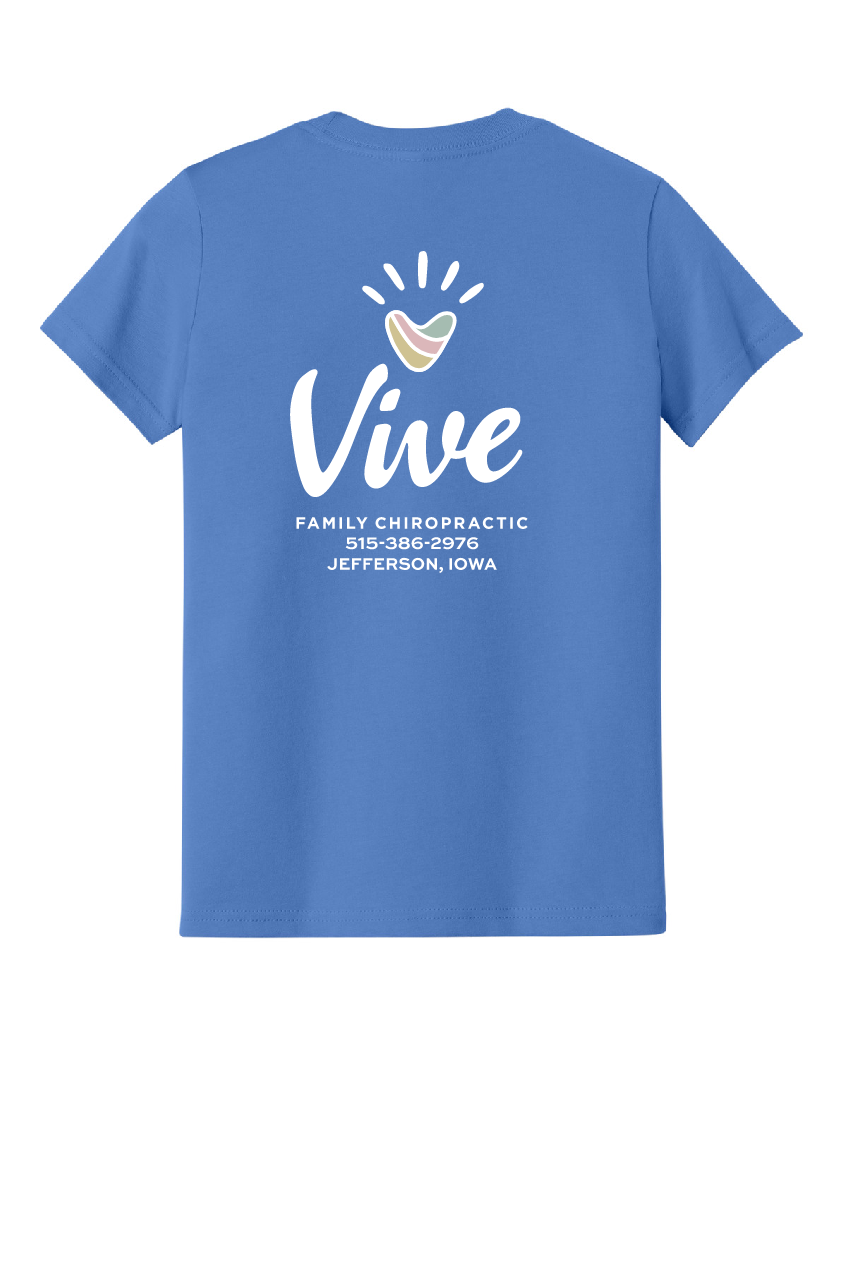 Vive - Youth Bella Canvas SS Tee - Family Chiro - BC3001Y