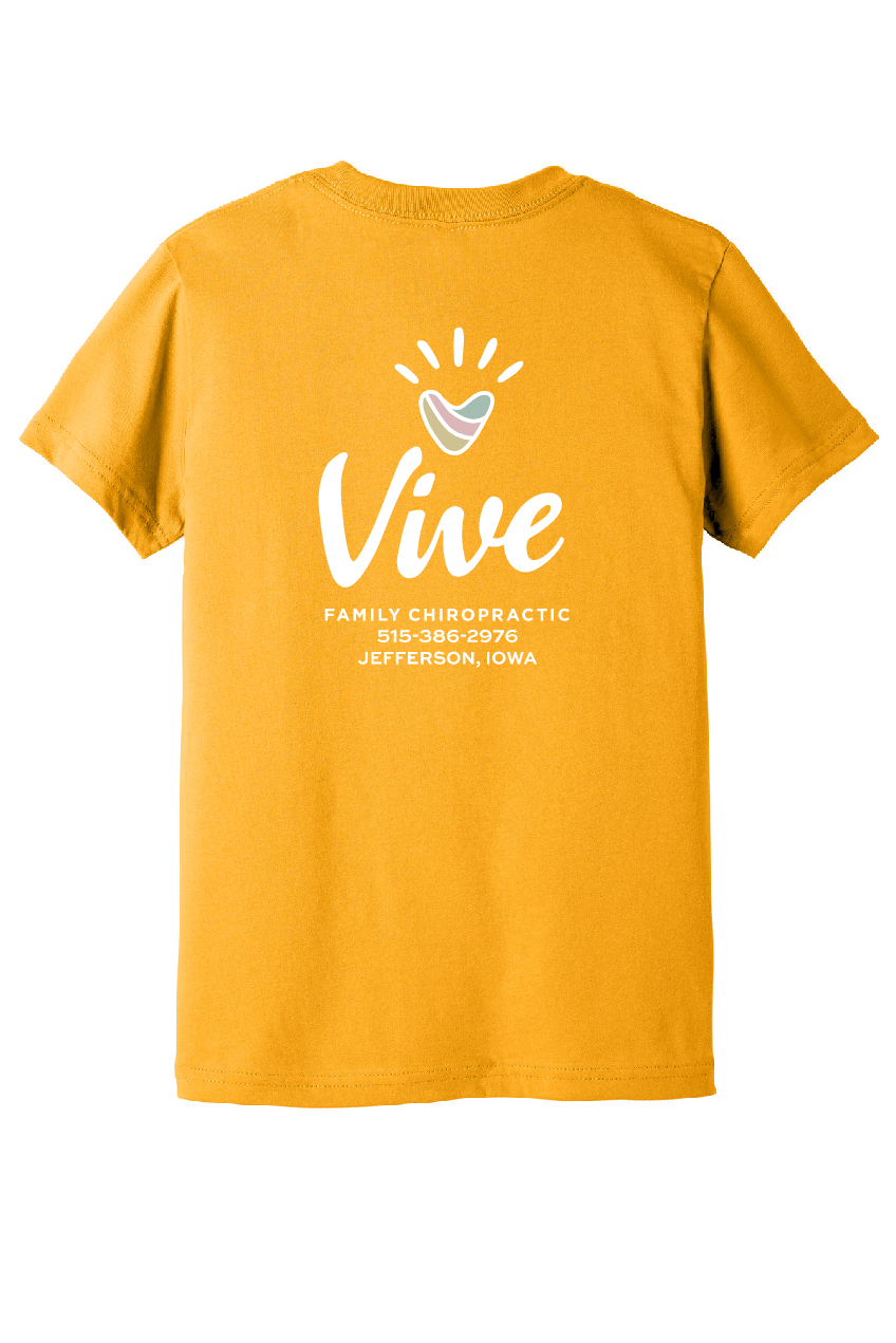 Vive - Youth Bella Canvas SS Tee - Family Chiro - BC3001Y