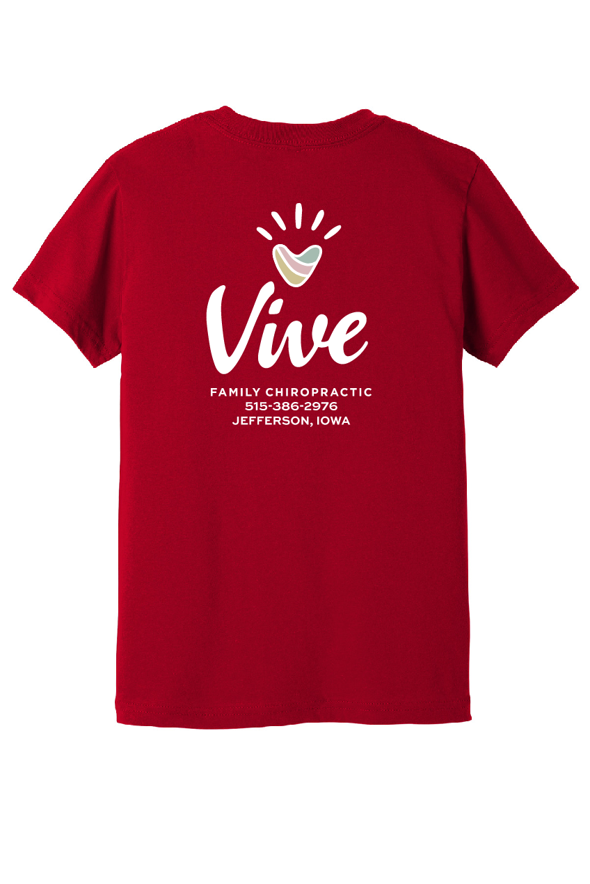 Vive - Youth Bella Canvas SS Tee - Family Chiro - BC3001Y