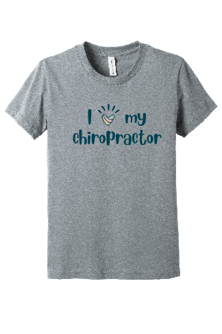 Youth Bella Canvas Heather SS Tee - Love Chiro