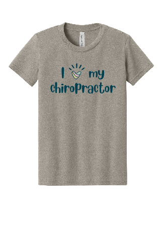 Youth Bella Canvas Heather SS Tee - Love Chiro