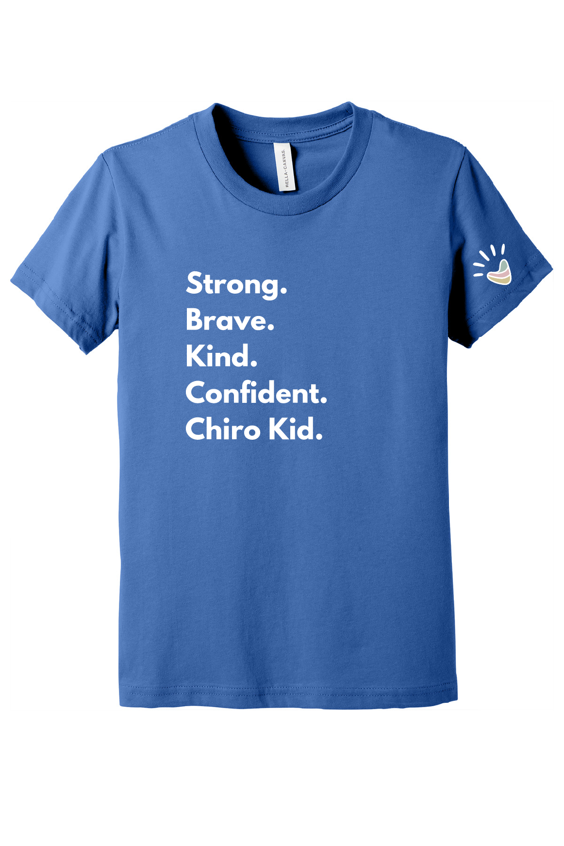 Vive - Youth Bella Canvas SS Tee - Strong Brave - BC3001Y