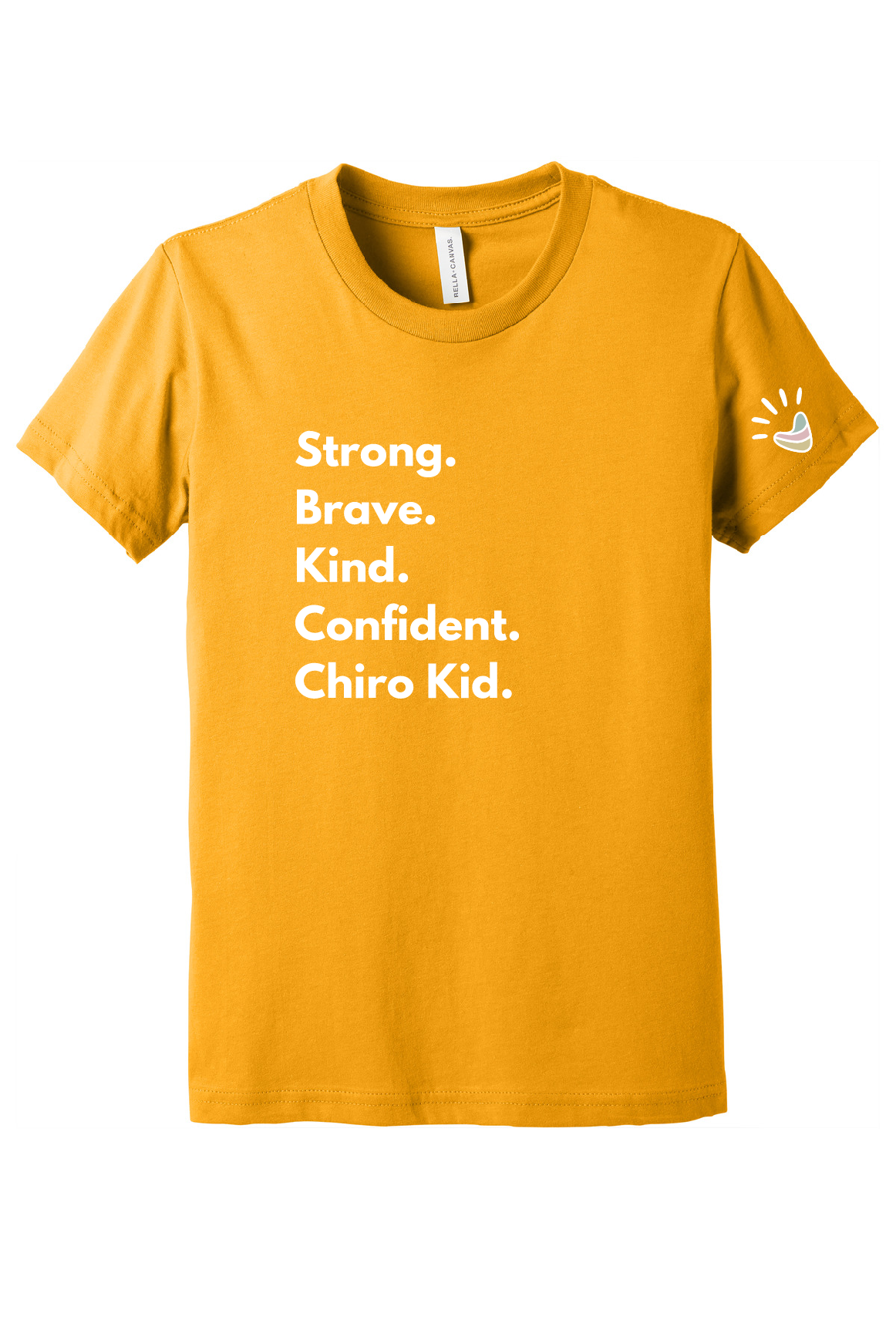 Vive - Youth Bella Canvas SS Tee - Strong Brave - BC3001Y