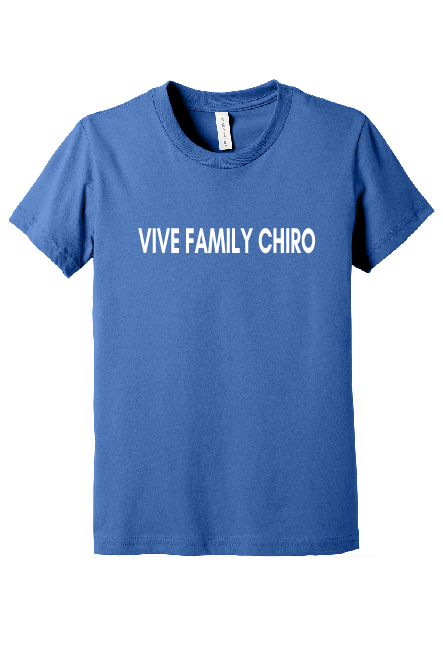 Vive - Youth Bella Canvas SS Tee - Family Chiro - BC3001Y