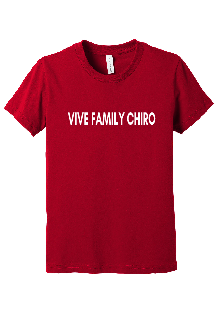 Vive - Youth Bella Canvas SS Tee - Family Chiro - BC3001Y