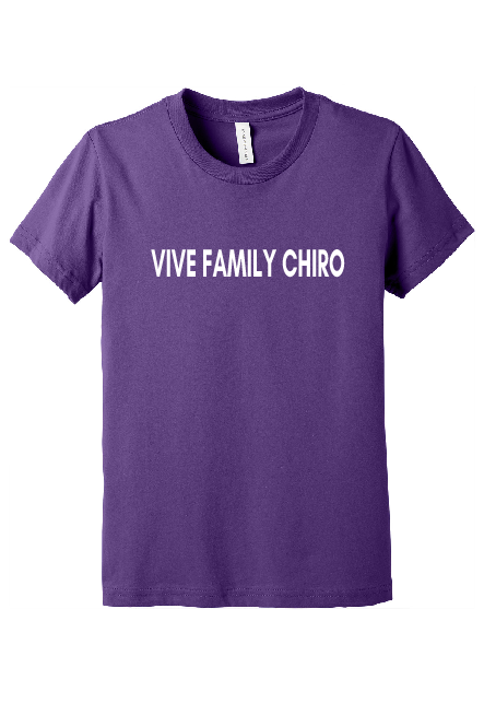 Vive - Youth Bella Canvas SS Tee - Family Chiro - BC3001Y