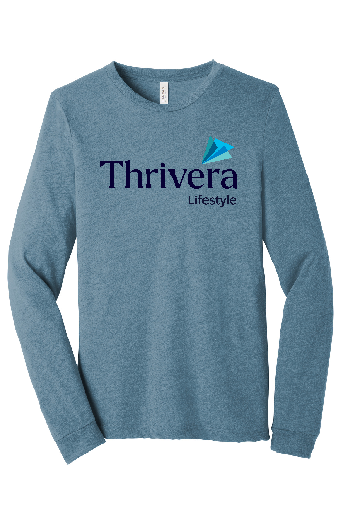 Thrivera Store - Long Sleeve T-Shirt - Dark Logo - BC3513