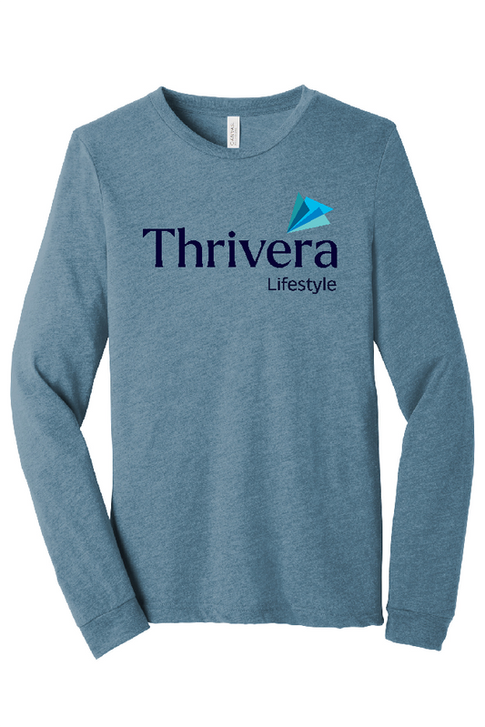 Thrivera Store - Long Sleeve T-Shirt - Dark Logo - BC3513