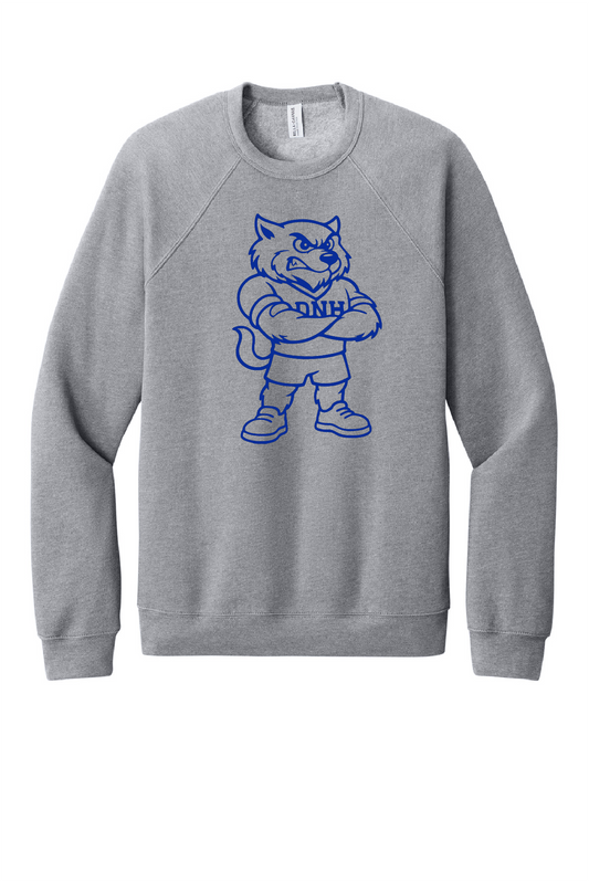 Crew Sweatshirt - Wolverine Blue Logo - 3901