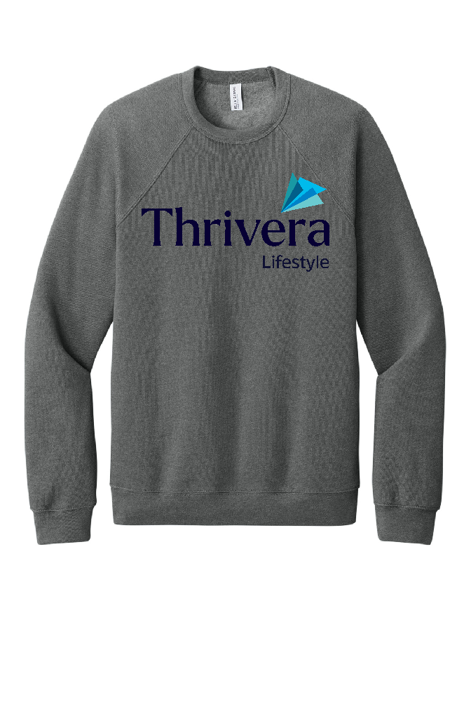 Thrivera Store - Crew Sweatshirt - Dark Logo - BC3901