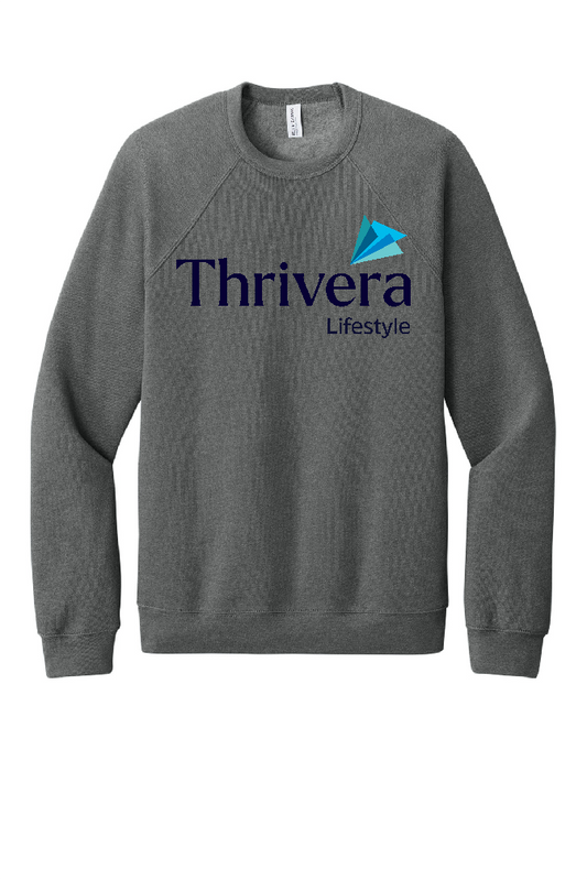 Thrivera Store - Crew Sweatshirt - Dark Logo - BC3901
