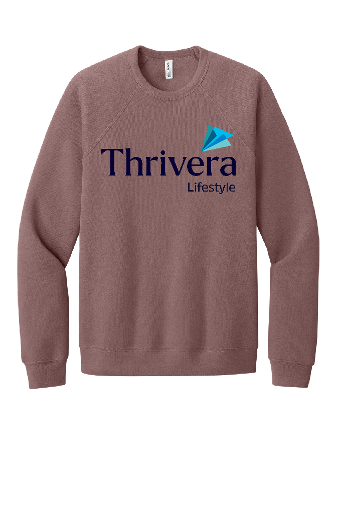 Thrivera Store - Crew Sweatshirt - Dark Logo - BC3901