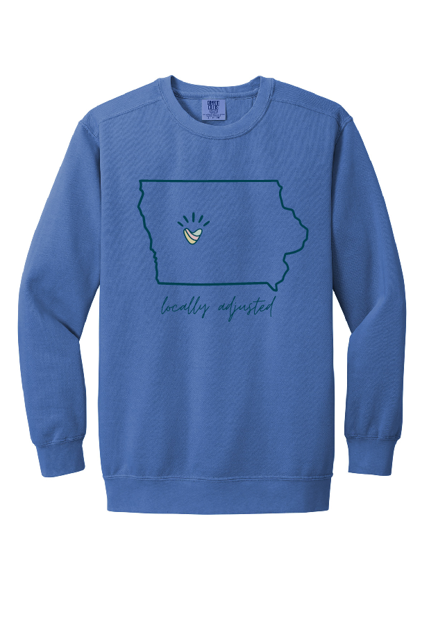 Adult Comfort Colors Crew - Locally Adjusted
