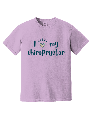 Adult Comfort Colors SS Tee - Love Chiro